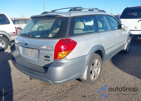 2006 Subaru Outback 3.0R L.l. Bean Edition from USA, damaged, VIN 4S4BP86C564362987